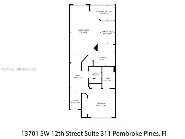 4 of 15 - 13701 Sw 12th Street #311a, Pembroke Pines, FL