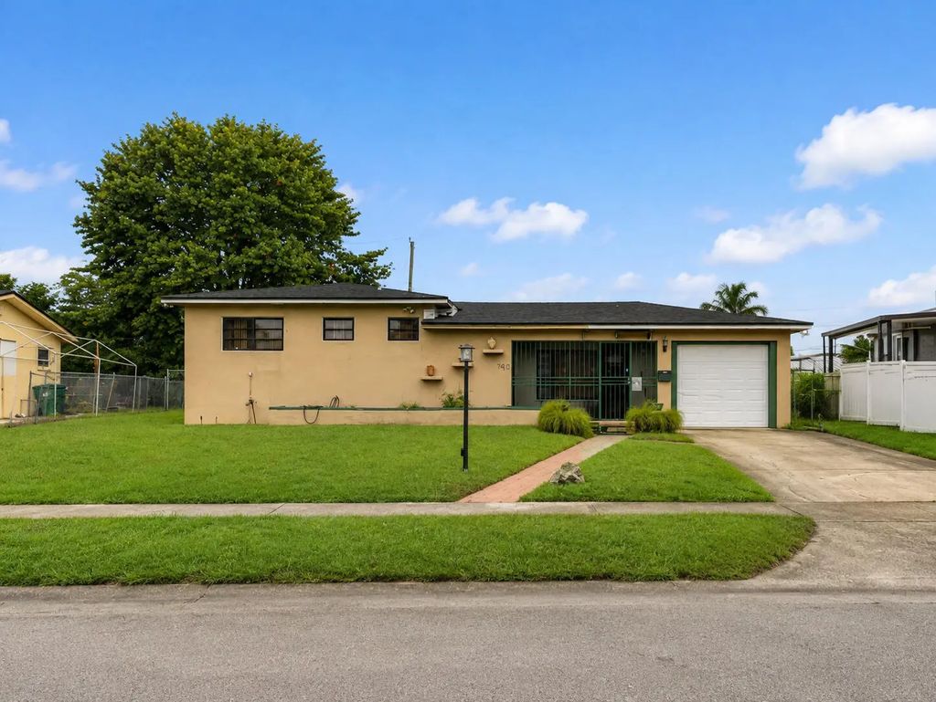 740 Nw 187th Drive, Miami Gardens