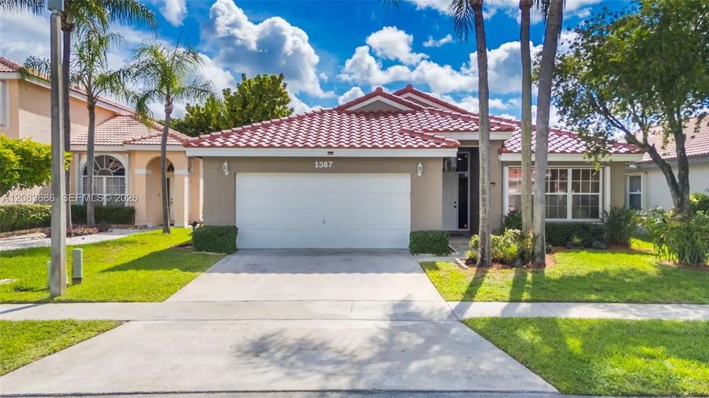 1387 Sw 181st Avenue, Pembroke Pines
