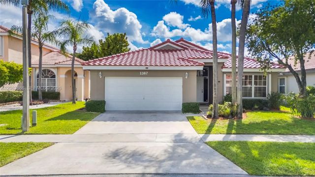 1387 Sw 181st Avenue, Pembroke Pines