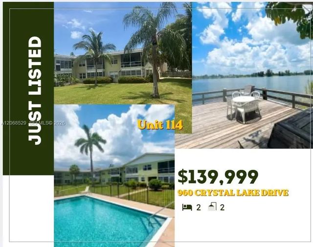 2 of 13 - 960 Crystal Lake Drive #114, Deerfield Beach, FL