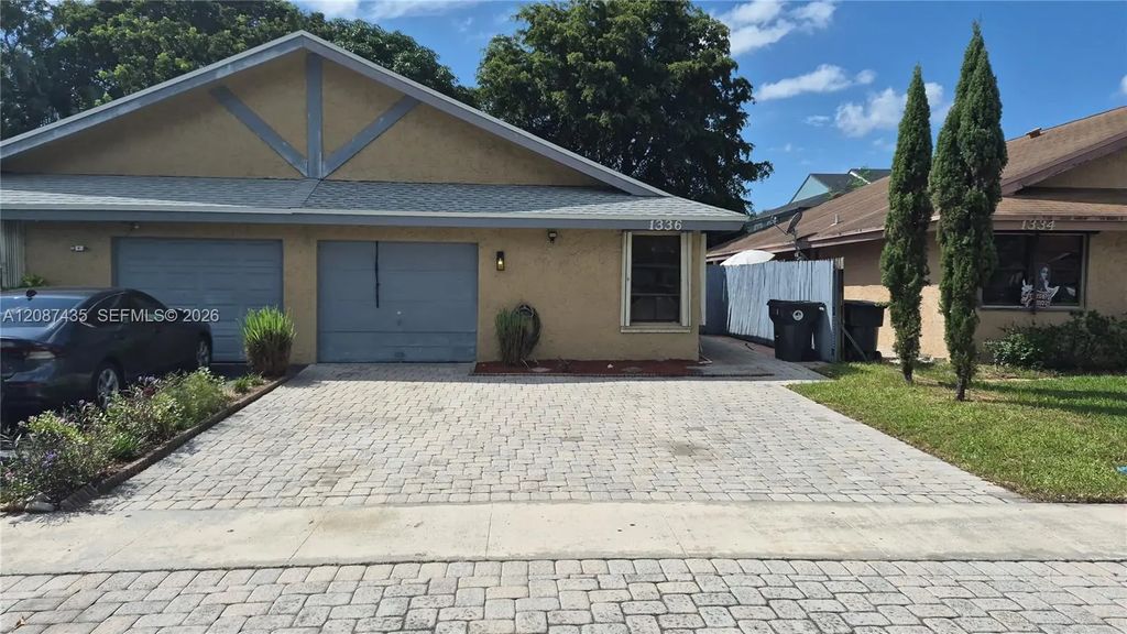 1336 Sw 75th Avenue #1336, North Lauderdale