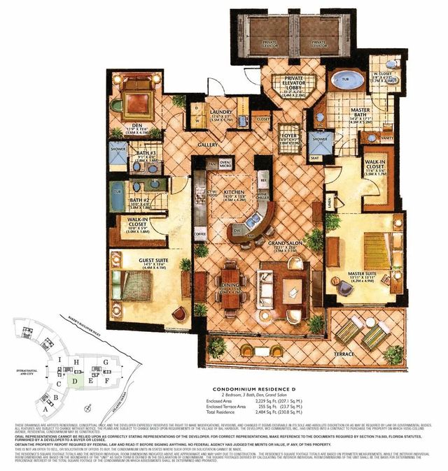 3 of 3 - 10295 Collins Avenue #2405, Bal Harbour, FL