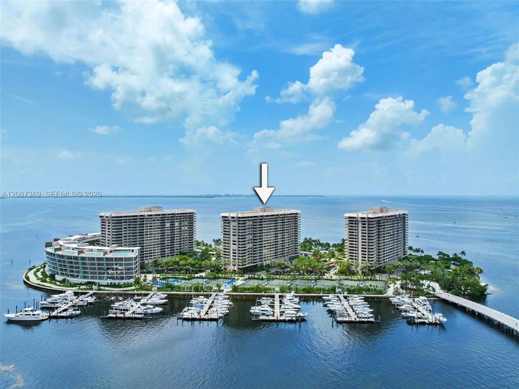 2 Grove Isle Drive #b1402, Miami