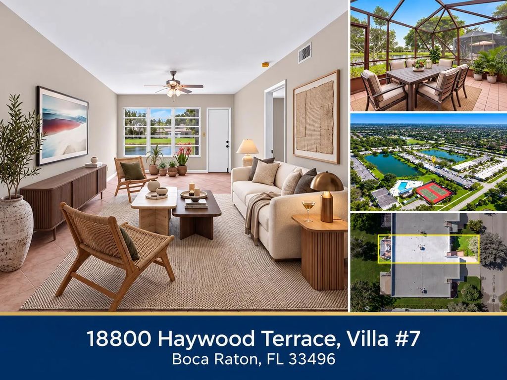 18800 Haywood Terrace #7, Boca Raton