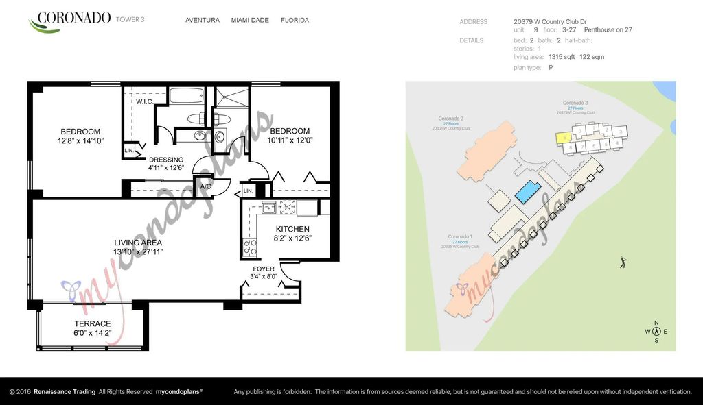 20379 W Country Club Drive #1139, Aventura