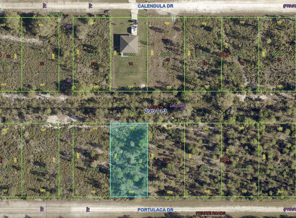 1022 Portulaca Drive, Indian Lake Estates
