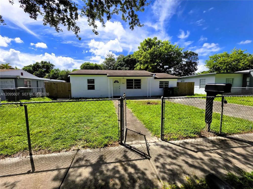 760 Nw 126th Street, North Miami