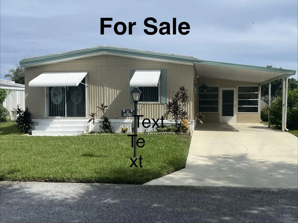 97 N Warner Drive, Jensen Beach