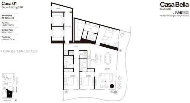 2 of 11 - 1400 Biscayne Boulevard #3001, Miami, FL