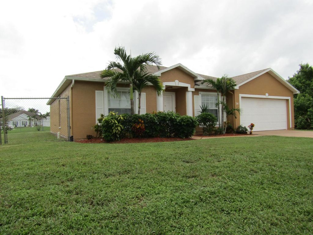 314 Sw Log Drive, Port St. Lucie