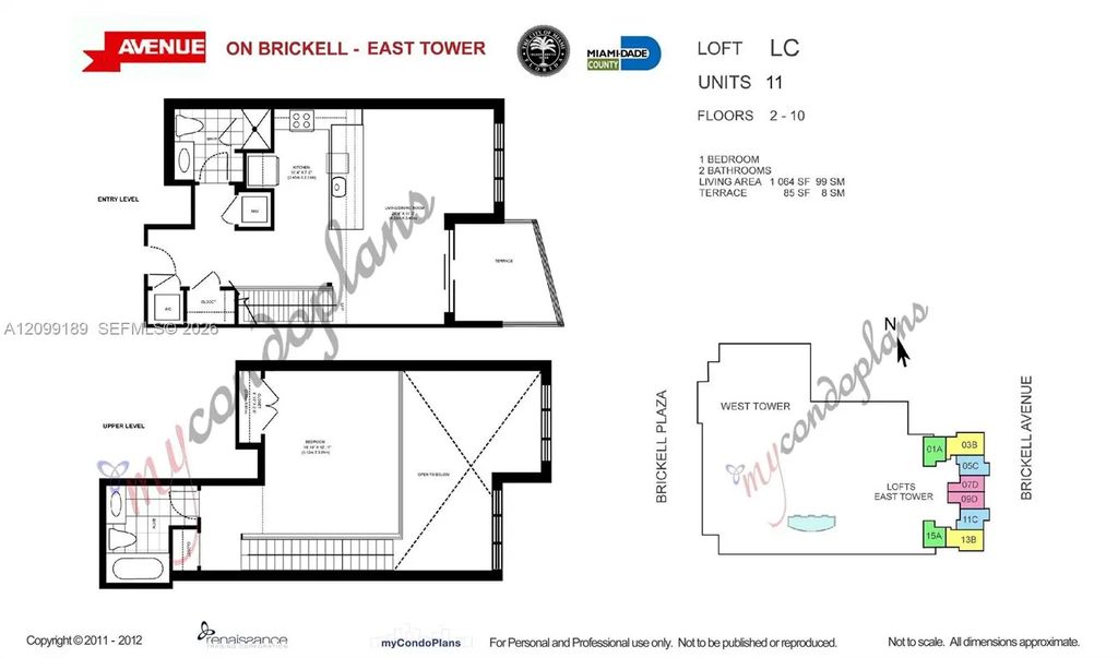 1060 Brickell Avenue #811, Miami
