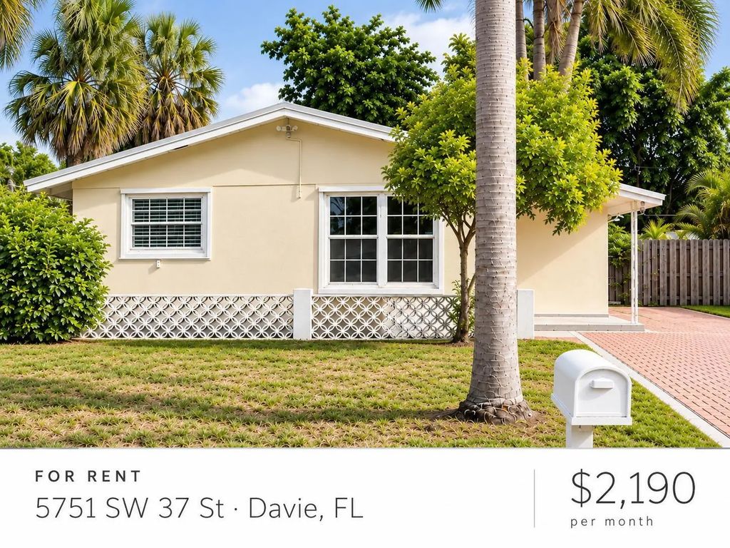 5751 Sw 37th Street, Davie