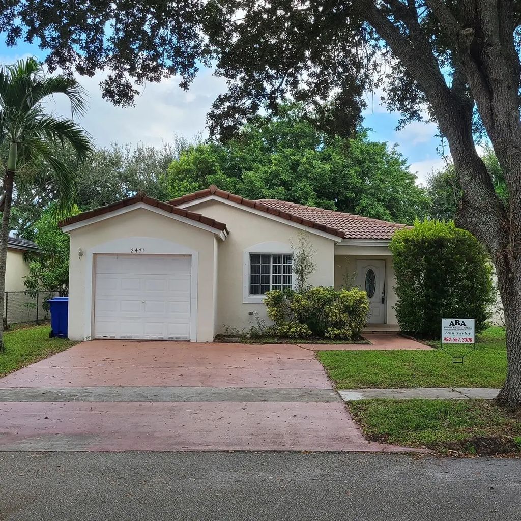 2471 Sw 102nd Avenue, Miramar
