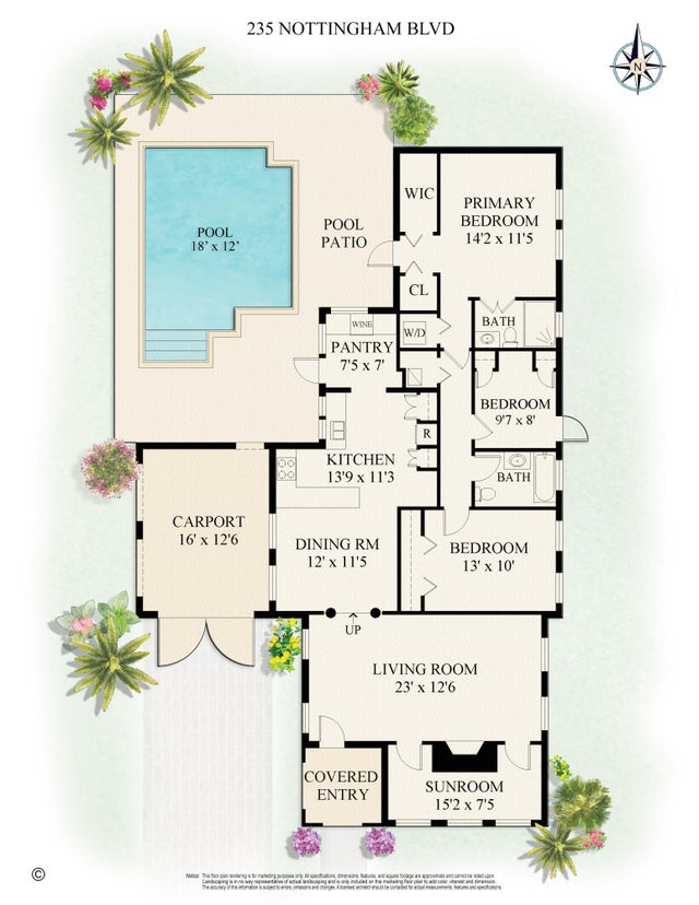 4 of 20 - 235 Nottingham Boulevard, West Palm Beach, FL