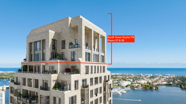 1355 S Flagler Dr #south Tower Duplex Ph, West Palm Beach