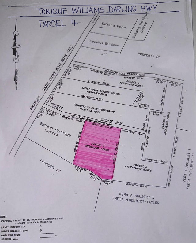 Tonique Williams-darling Parcel 4 -- 1.402 Acres, New Providence/Paradise Island