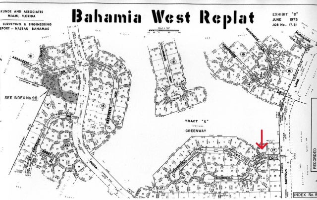 2 Churchill Lane Bahamia, Grand Bahama/Freeport