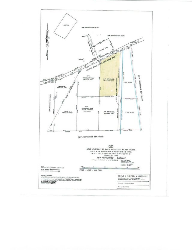 Nelson Road, New Providence/Paradise Island