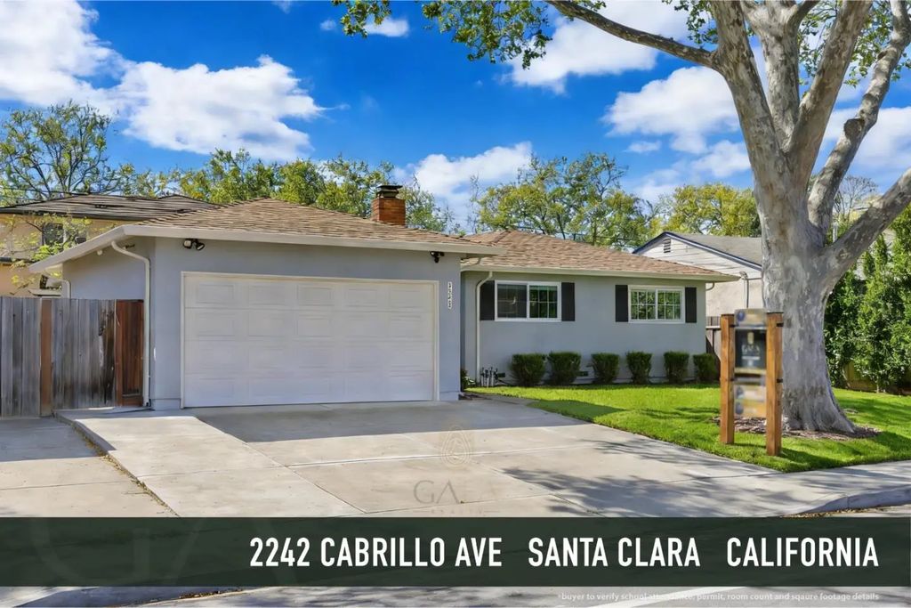 2242 Cabrillo Avenue, Santa Clara