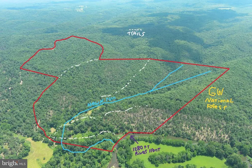 200 Ac On Cacapon River & Gw National Forest, Yellow Spring