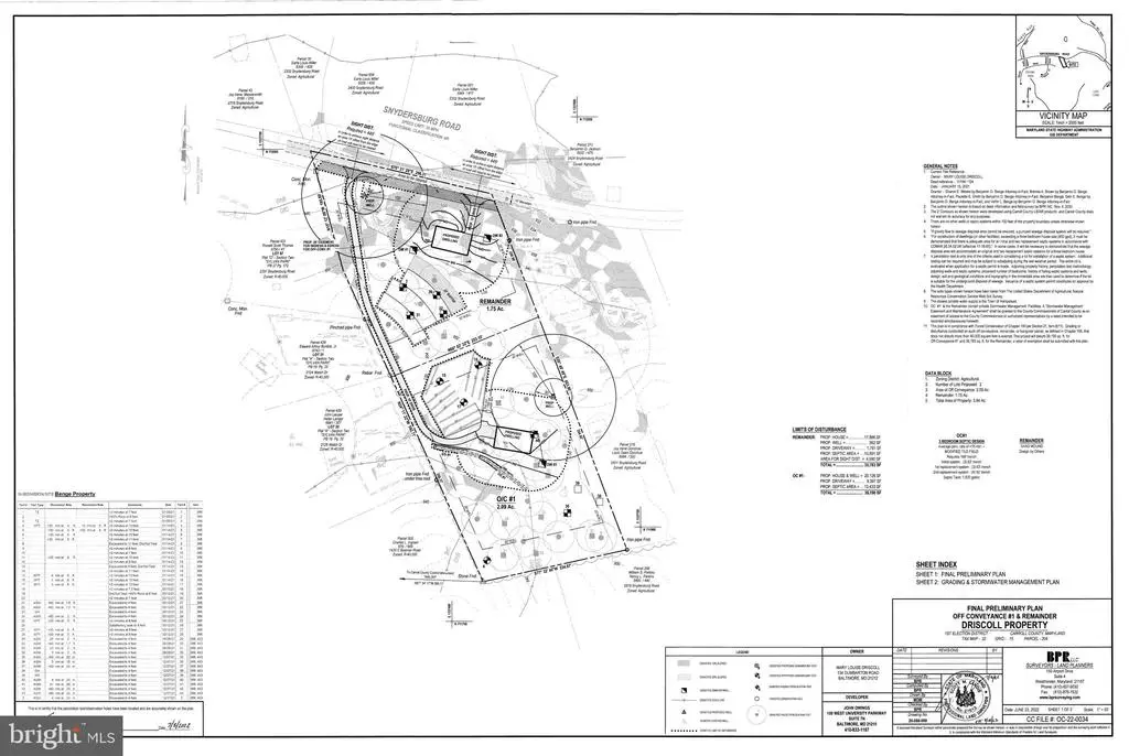 O/c #1 Snydersburg, WESTMINSTER