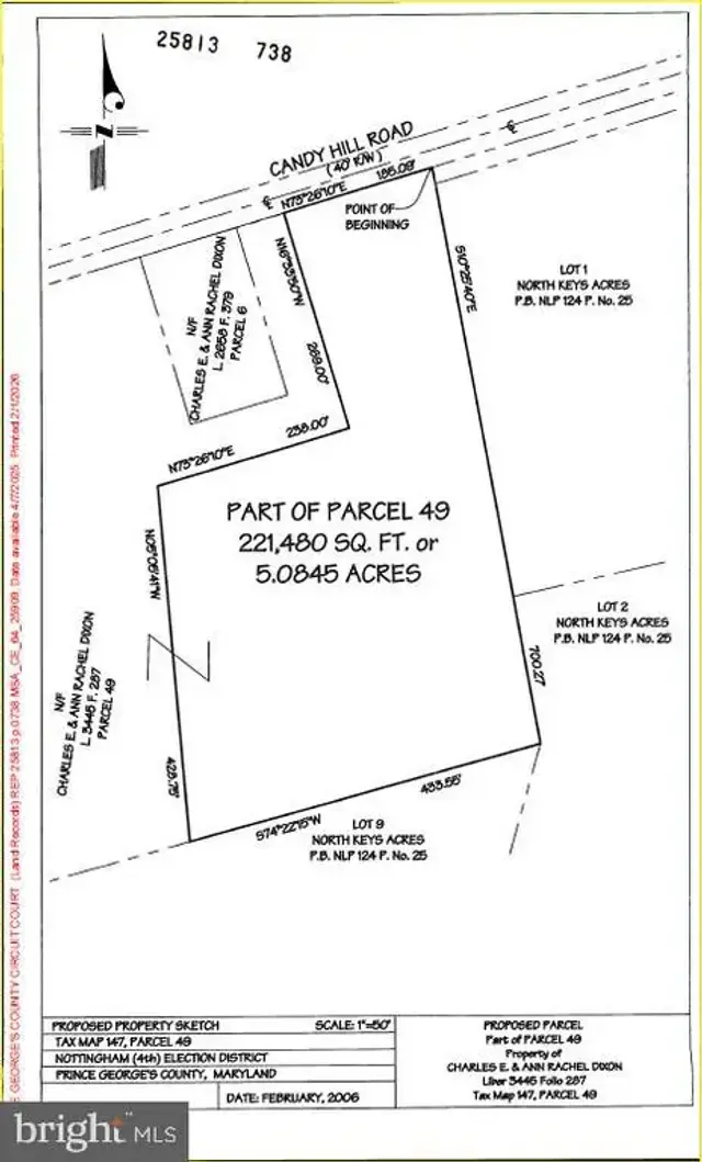 Parcel 159 Candy Hill Rd, Upper Marlboro
