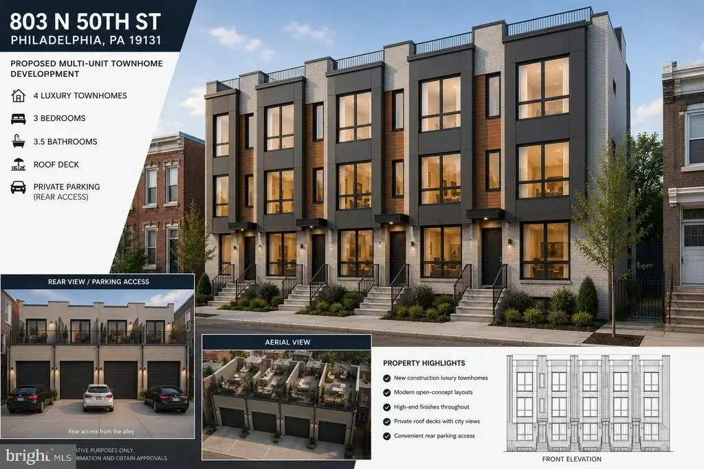 803-805-807 N 50th St, PHILADELPHIA