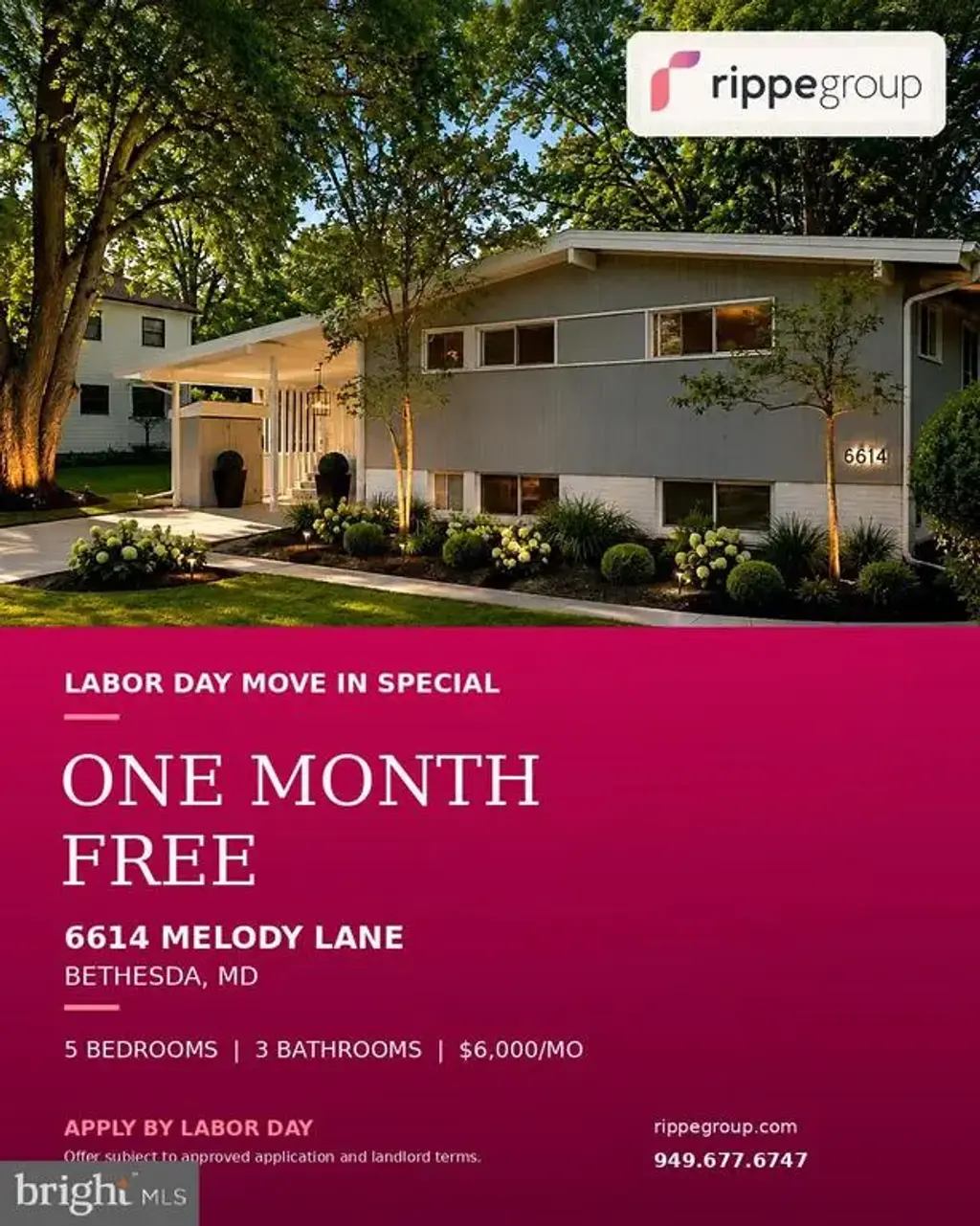 6614 Melody Ln, BETHESDA