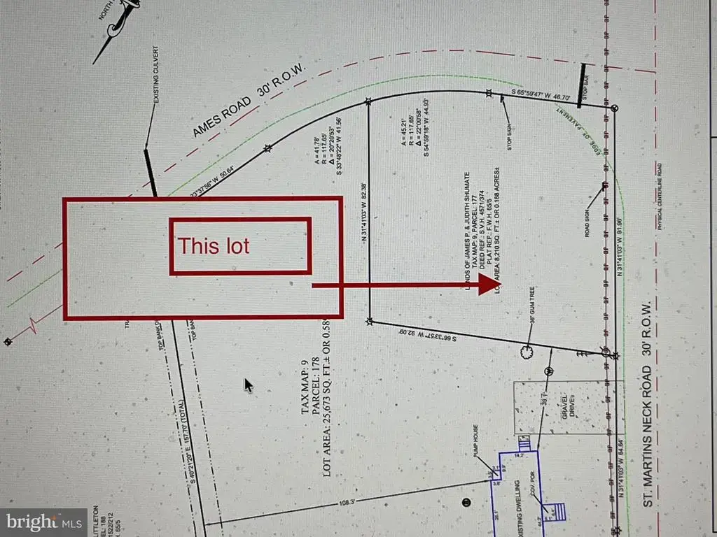 177 Parcel- Saint Martins Neck Rd, BISHOPVILLE