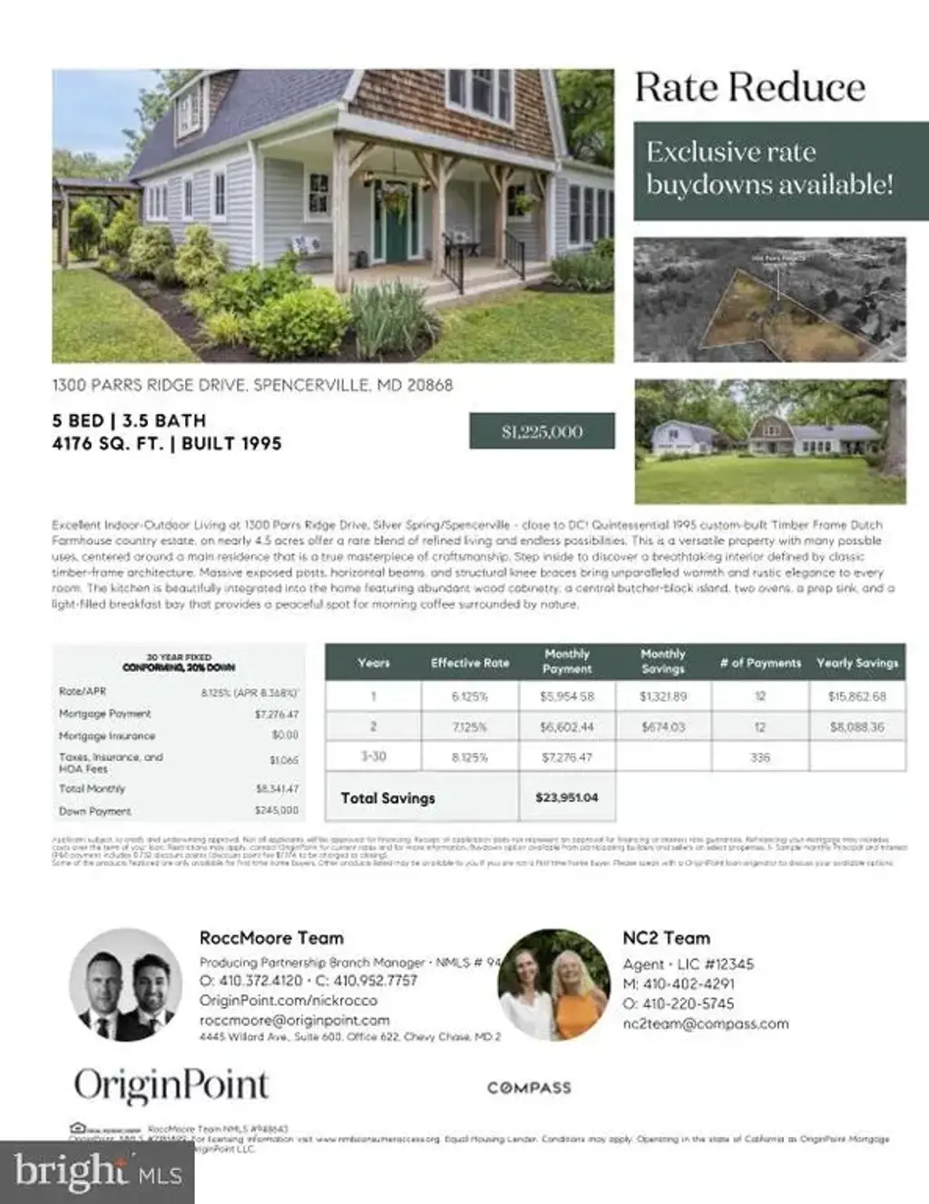 1300 Parrs Ridge Dr, SPENCERVILLE