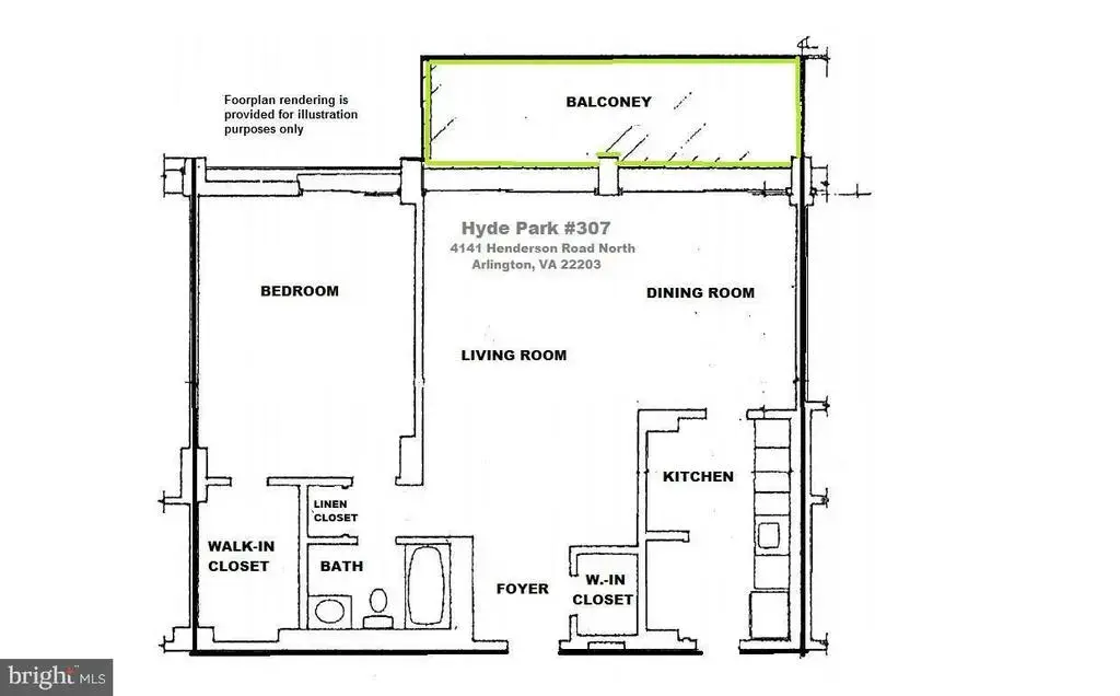 4141 N Henderson Rd #307, ARLINGTON