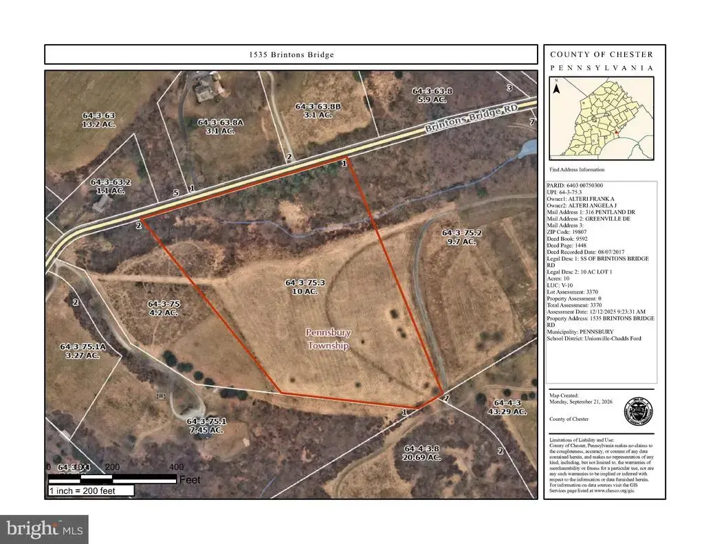 1535 Brintons Bridge Rd, CHADDS FORD