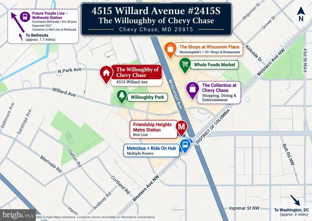 4515 Willard Ave #2415s, CHEVY CHASE