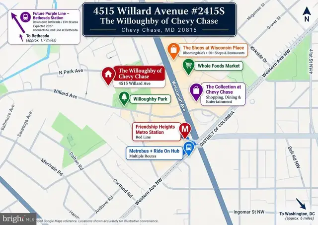 4515 Willard Ave #2415s, Chevy Chase