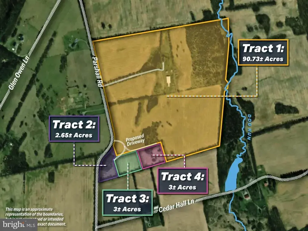 Tract 2: 2.65+/- Acres Parshall Rd, BERRYVILLE
