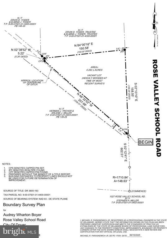 Rose Valley School Rd, Dover