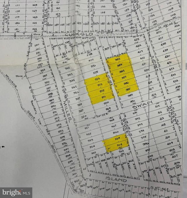 9th St & Swan Ave Lots 364-365, 371-374, 382-387, Sparrows Point