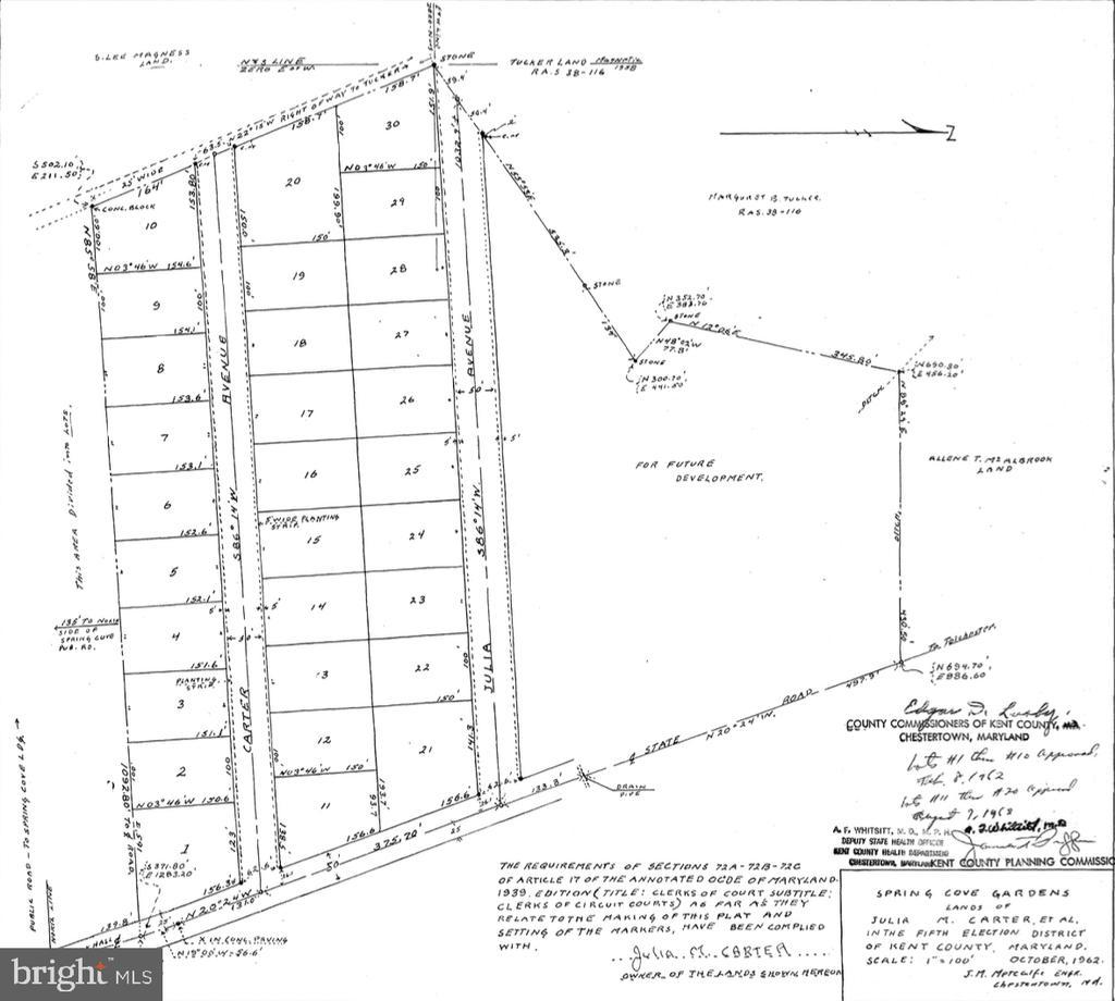 Lot 19 Carter Ave, ROCK HALL MD ROCK HALL Lots/Land Homes For Sale