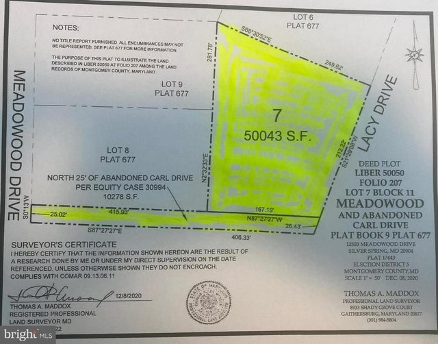 12503 Meadowood Dr, Silver Spring