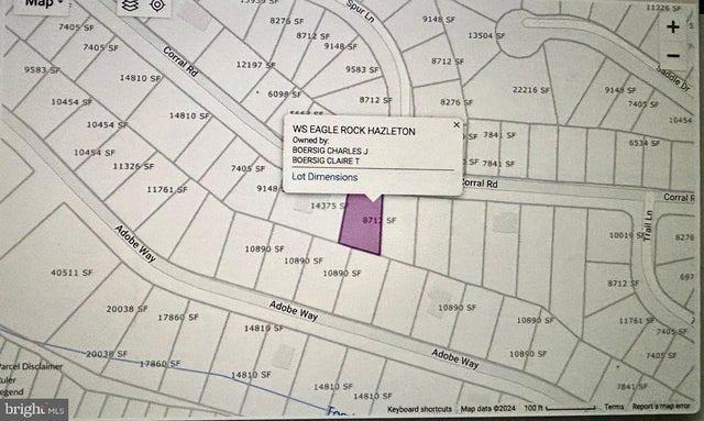 250 Eagle Rock(actually Located On Corral Rd), Hazleton