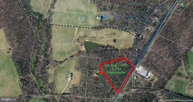 Parcel 1 (tax Id 7-41d1) Ellett Ln, Rixeyville