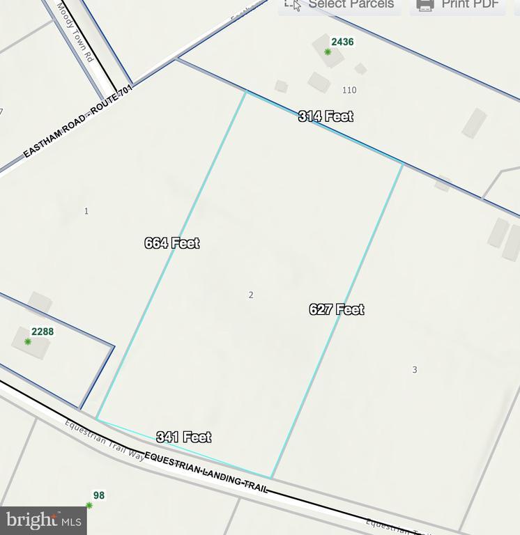 Lot 2 Equestrian Landing Trail, BUMPASS VA BUMPASS Lots/Land Homes