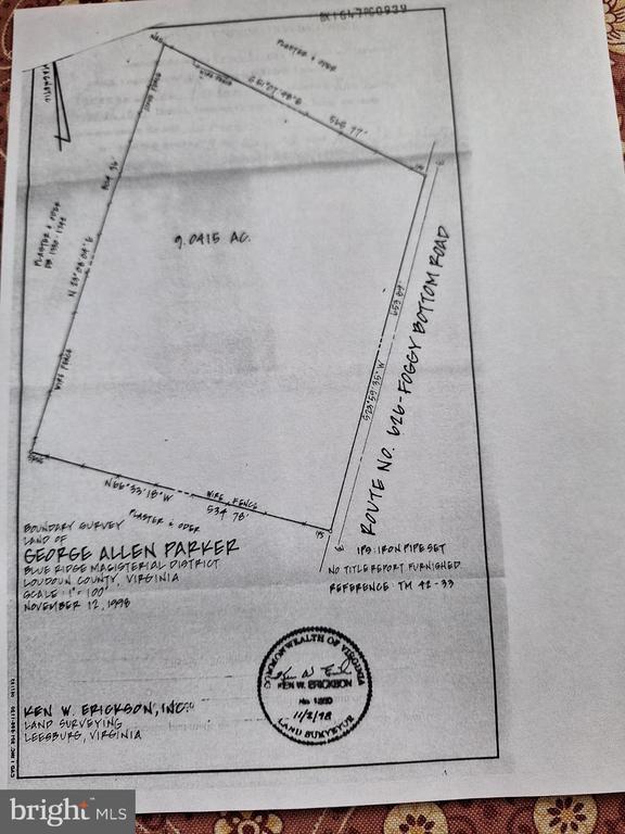 Foggy Bottom Rd., BLUEMONT VA BLUEMONT Lots/Land Homes For Sale