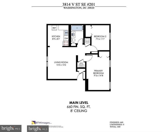 3814 V St Se #201, Washington