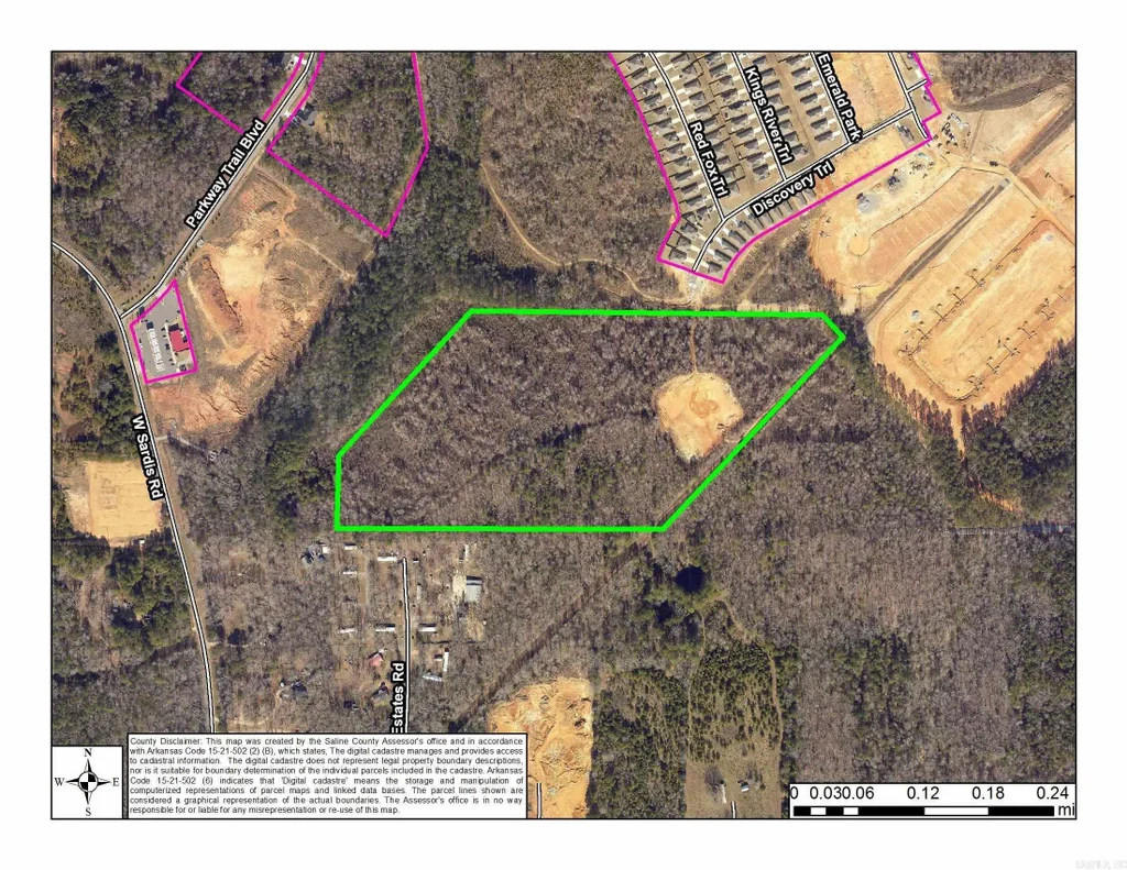 35.2 Acres Parkway Trails, Bauxite
