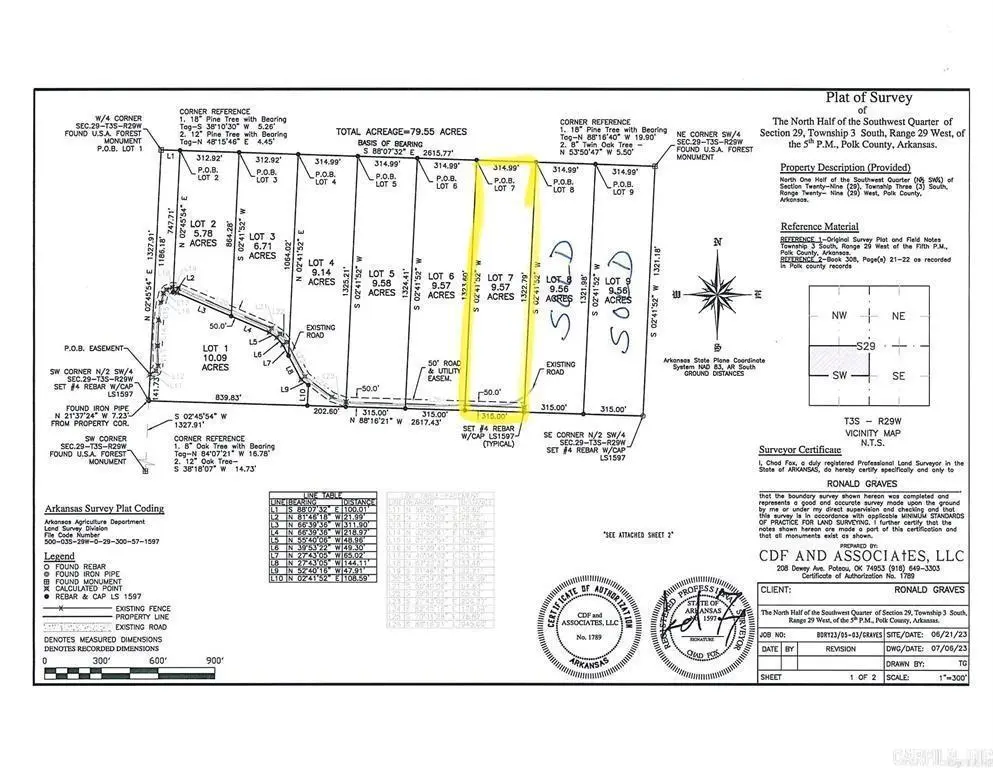 Tbd Highway 375 East    ( Lot 7), Mena
