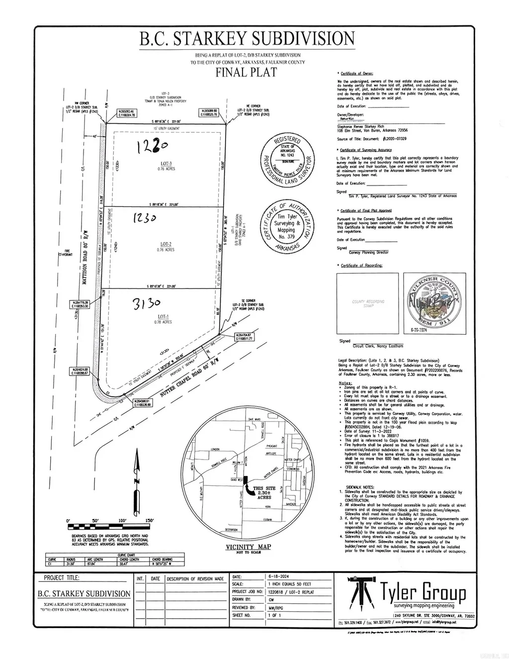3130 Nutter Chappel, Conway