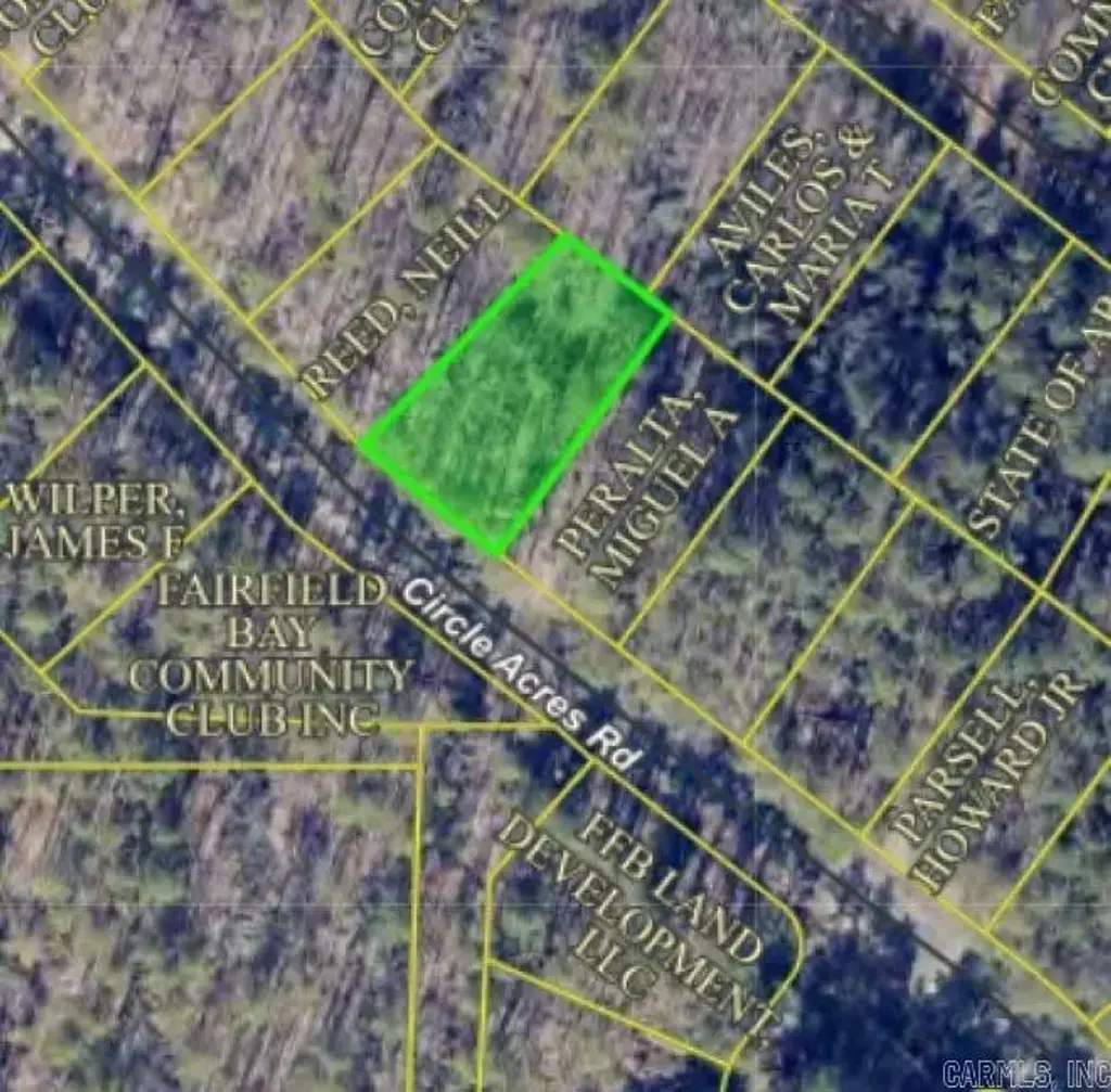 0 Circle Acres Rd, Fairfield Bay