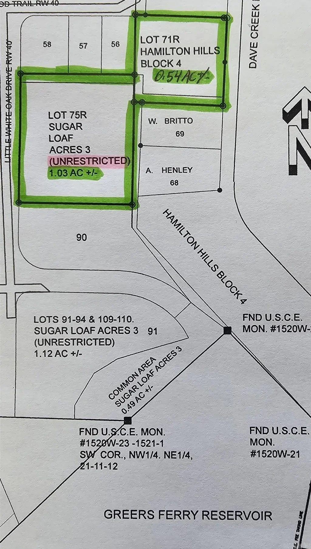 Dave Creek Parkway, Fairfield Bay